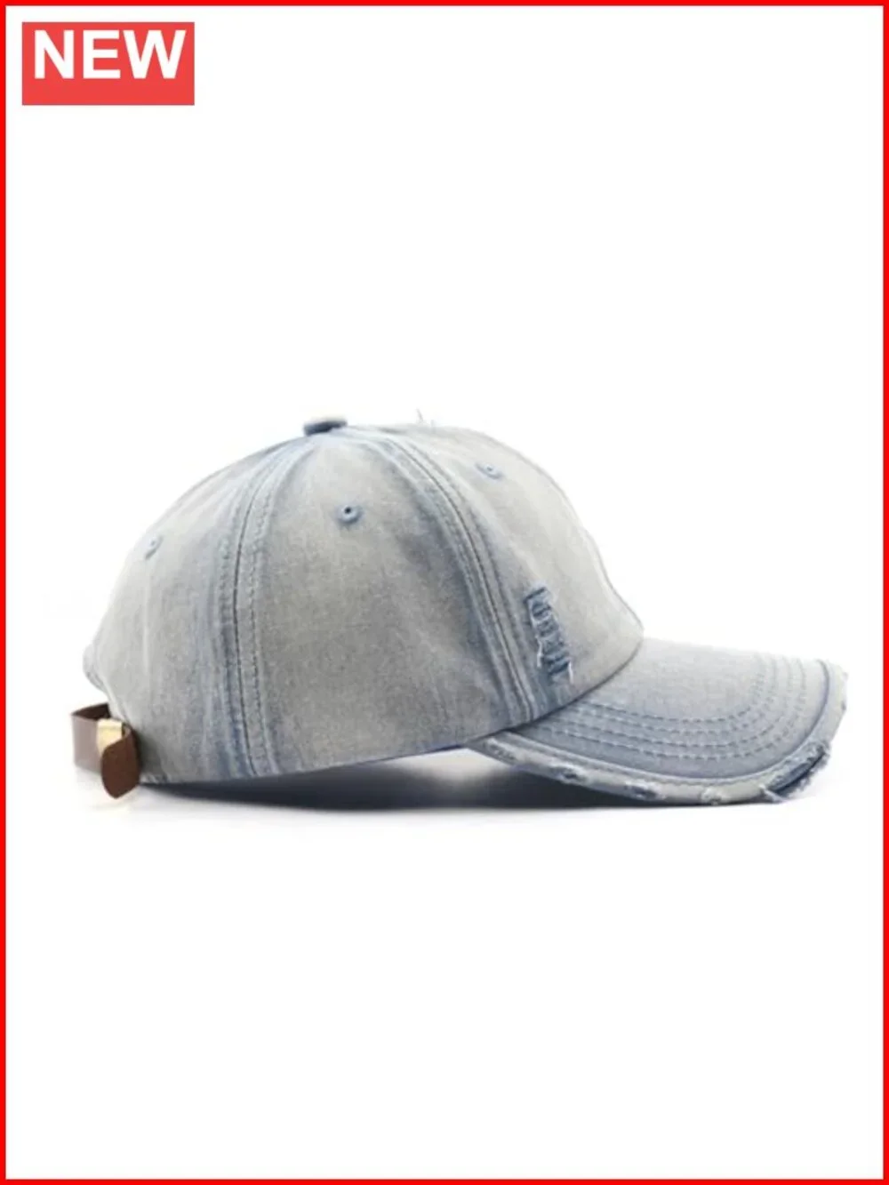 Vintage Washed Distressed Baseball Cap Unconstructed Cotton Dad Hat for Women